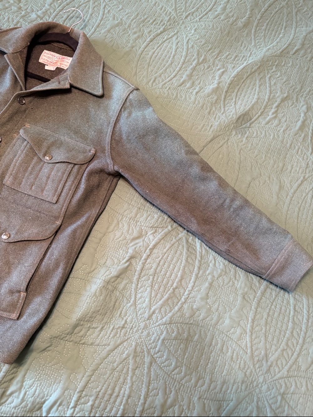 Vintage Filson mackinaw wool cruiser jacket - Picture 3 of 10